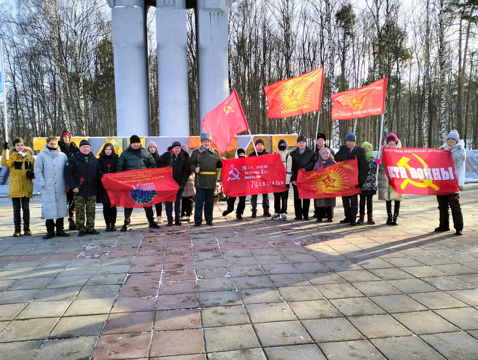 Лево-патриотические силы провели в Королёве патриотические акции