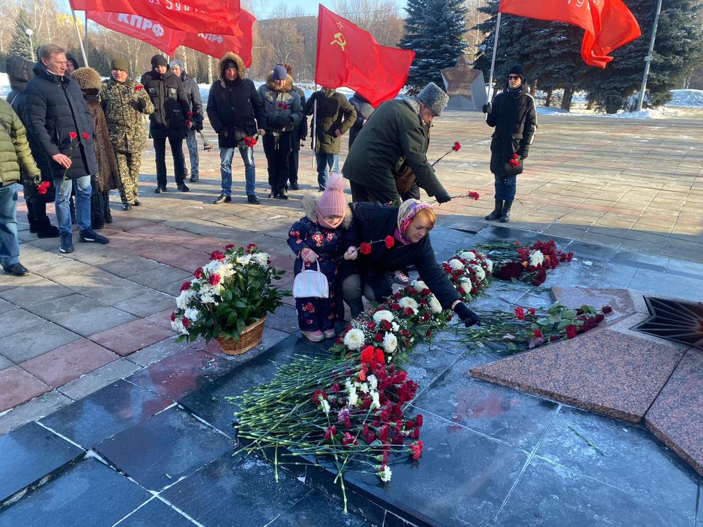 Лево-патриотические силы провели в Королёве патриотические акции