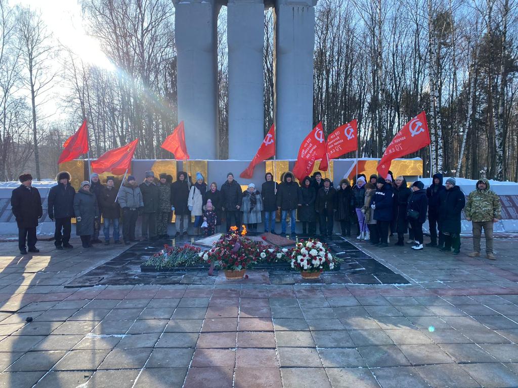 Лево-патриотические силы провели в Королёве патриотические акции