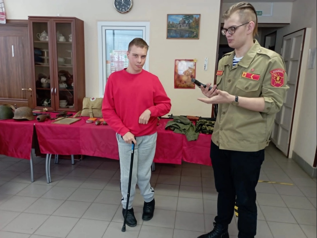 Комсомольцы посетили КЦСОР «Раменский» в честь Дня защитника Отечества