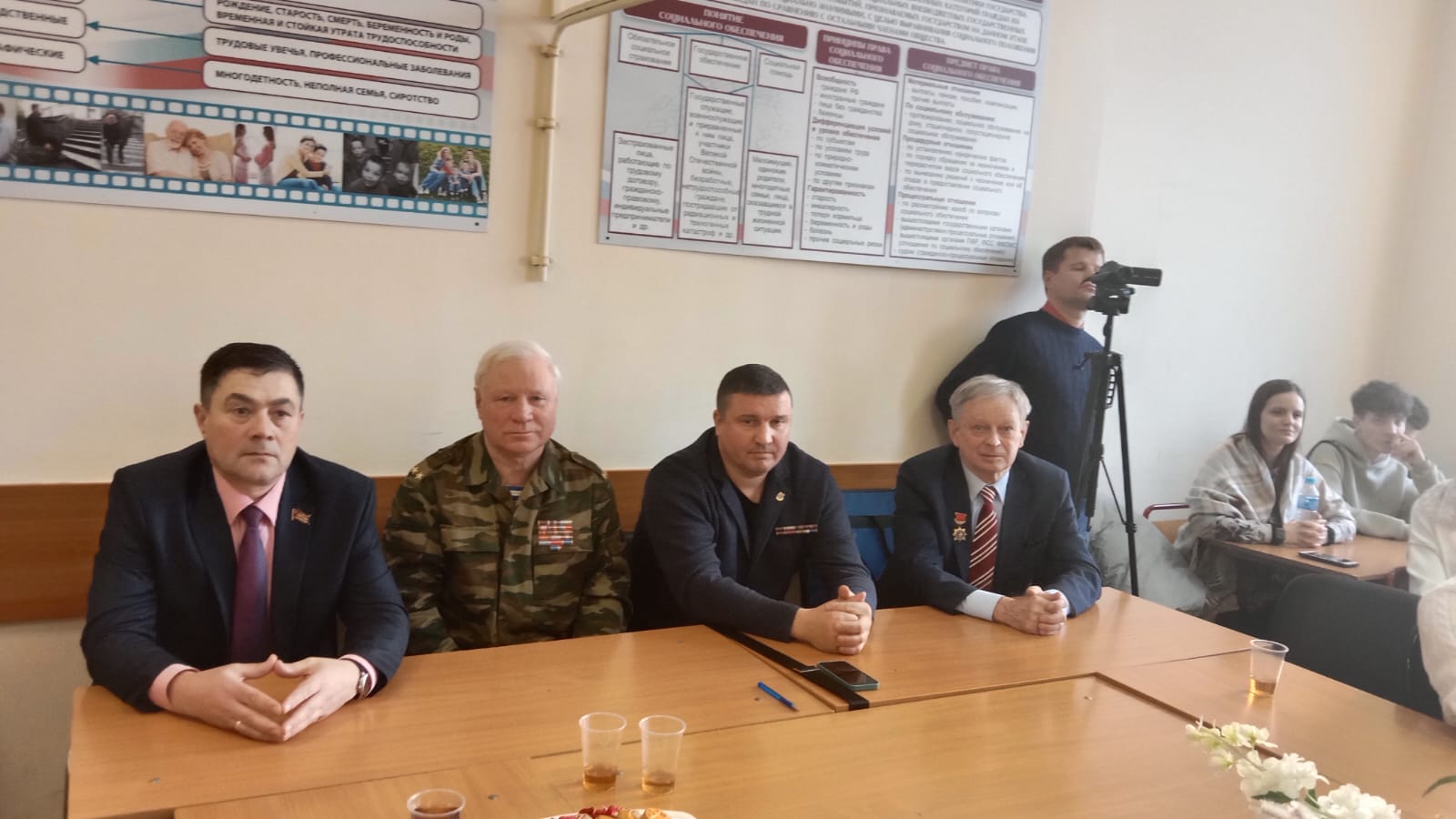 В Королёве состоялась «встреча поколений» защитников Отечества