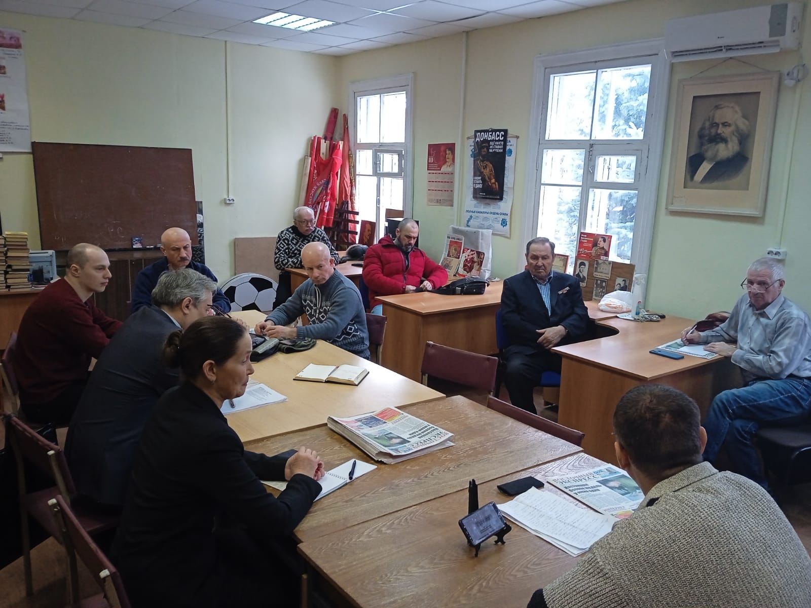 В Ногинском ГК КПРФ прошло очередное занятие в марксистском кружке