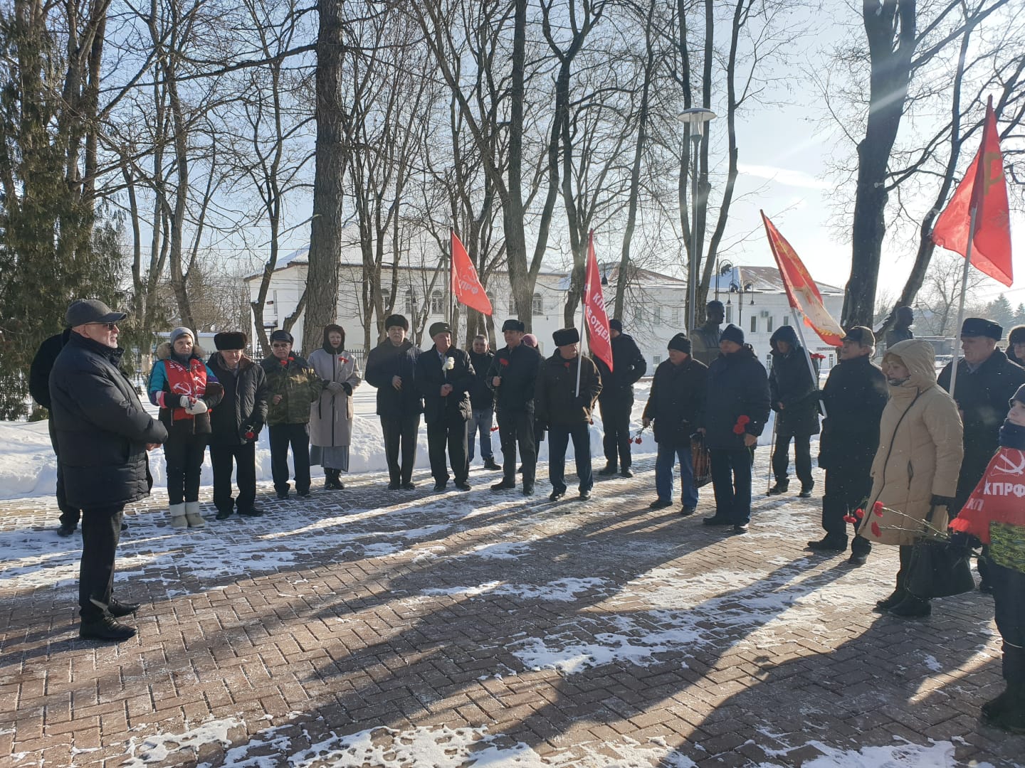 105-я годовщина Красной Армии в Рузе