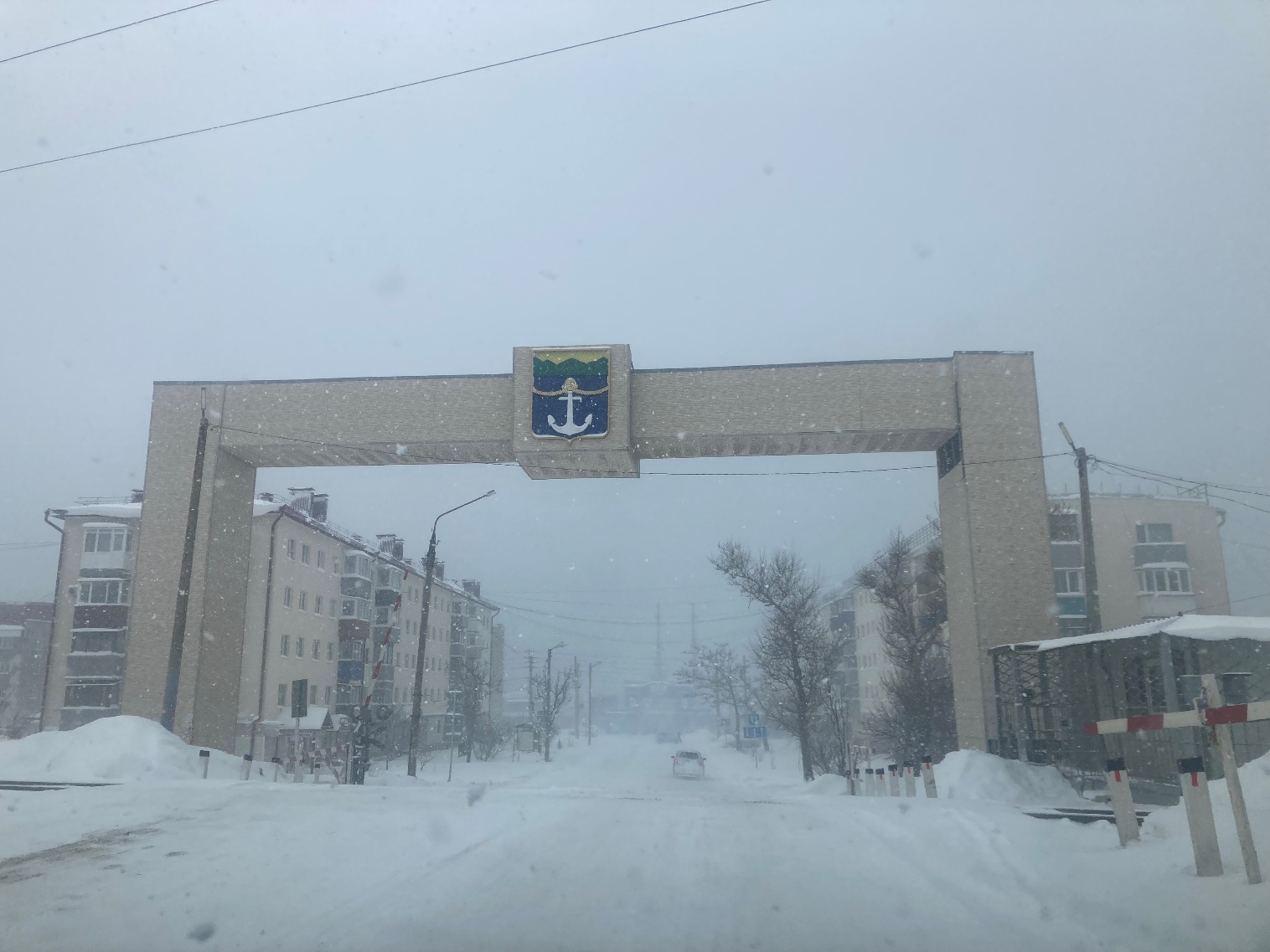Дорога из Тоехары в Маоку…
