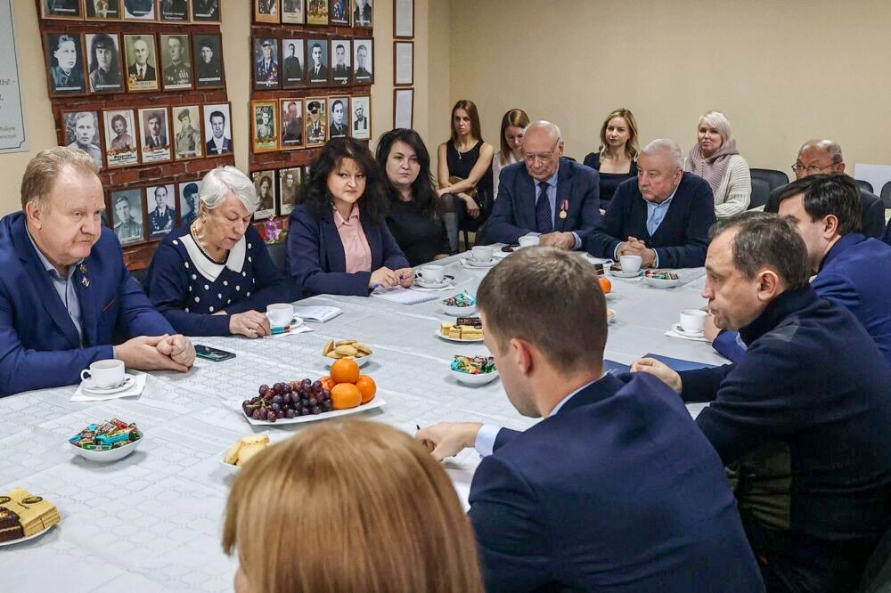 Рабочая встреча Ирины Косовой с Председателем Мособлдумы и главой городского округа Балашиха