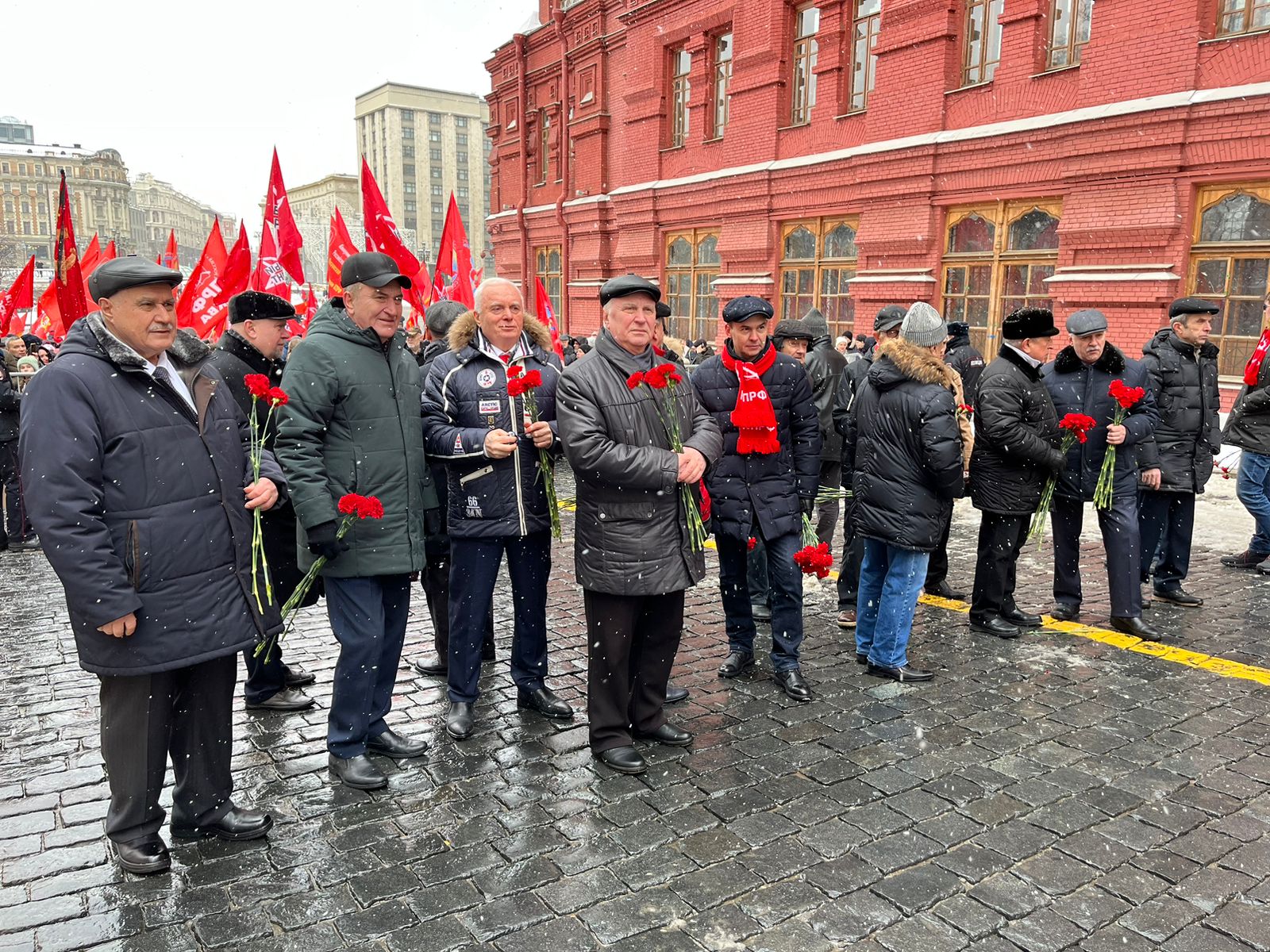 В Москве прошла памятная патриотическая акция, посвященная 70-летию со дня смерти И.В. Сталина