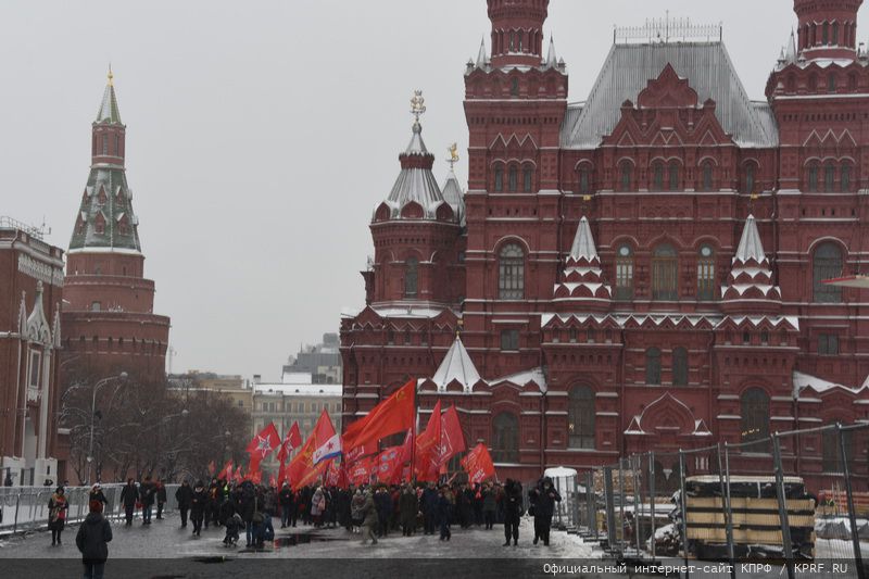 В Москве прошла памятная патриотическая акция, посвященная 70-летию со дня смерти И.В. Сталина