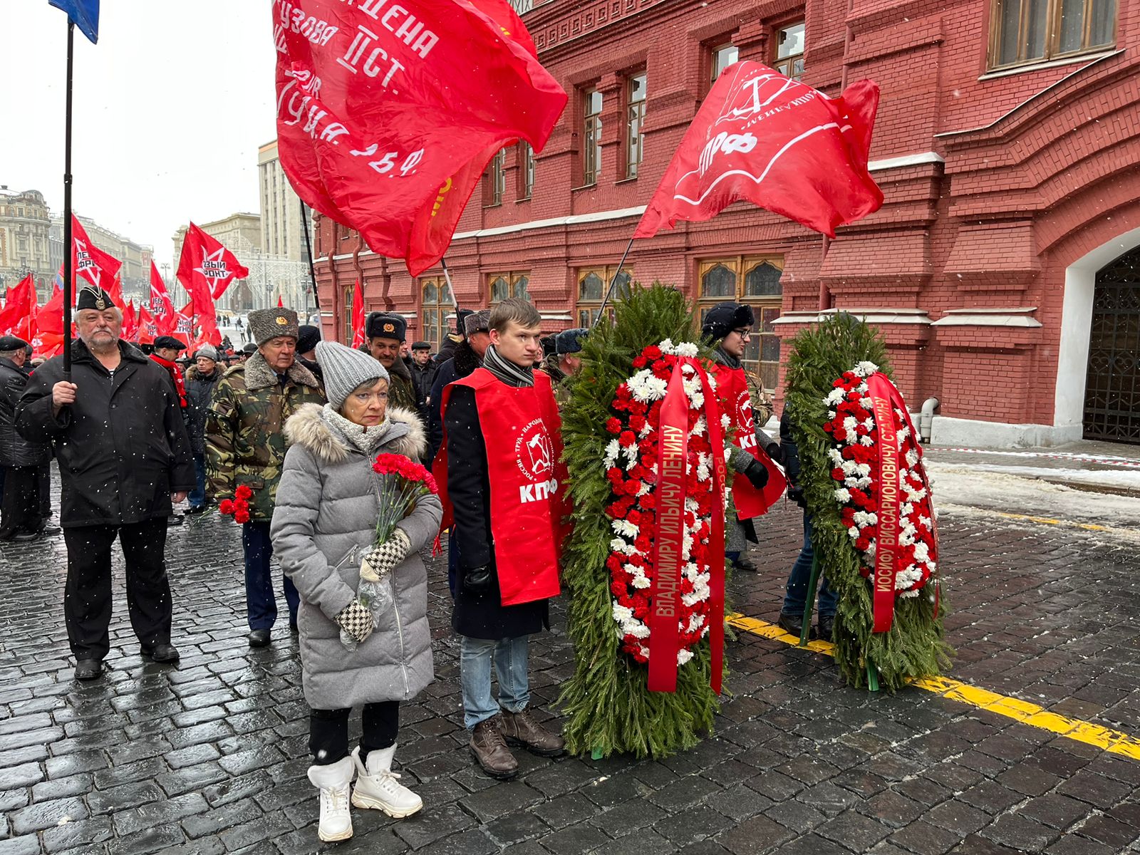 В Москве прошла памятная патриотическая акция, посвященная 70-летию со дня смерти И.В. Сталина