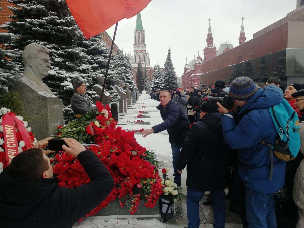 Клинские коммунисты: Имя Сталин в наших сердцах!
