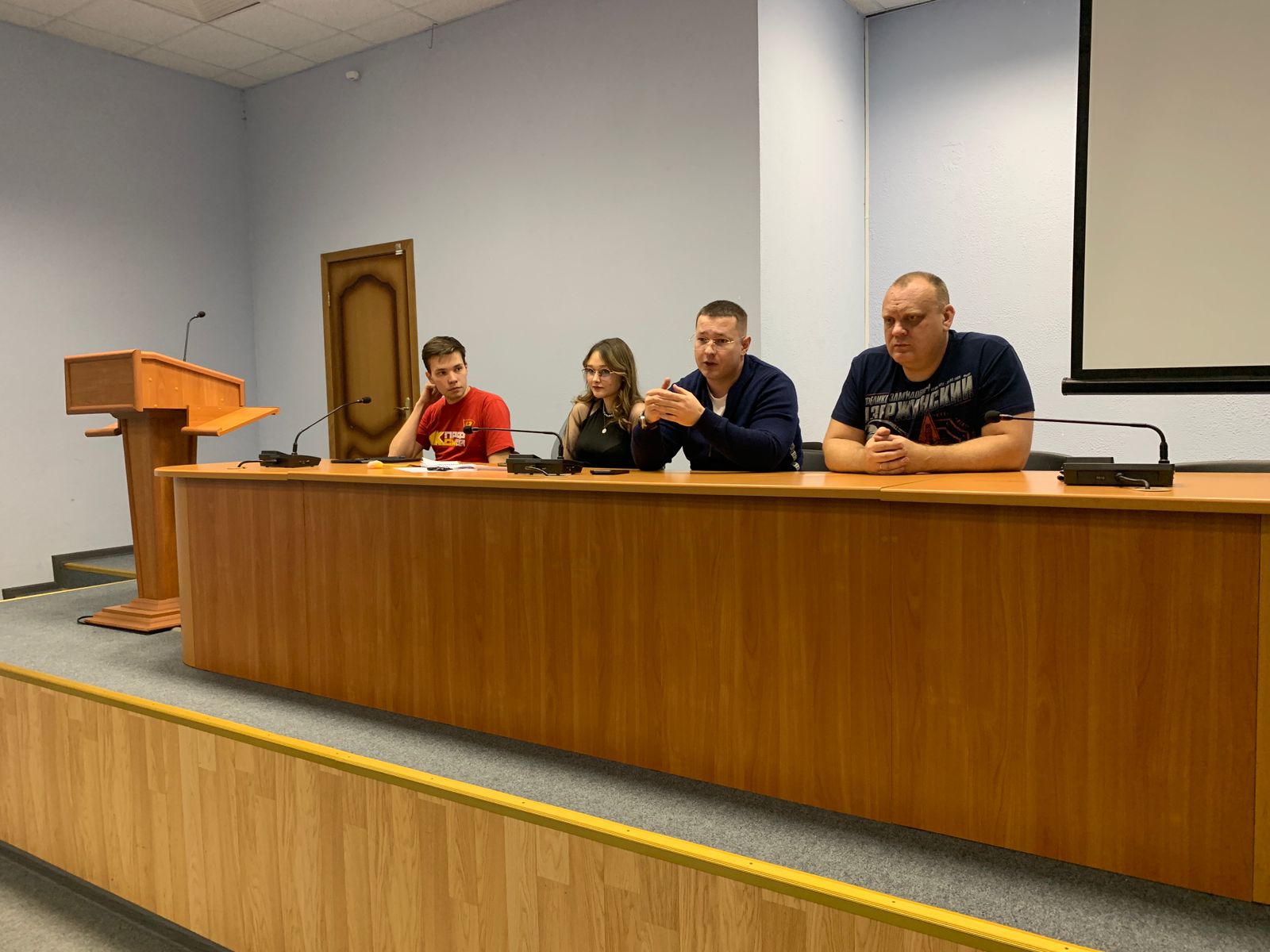 Второй этап отчетно-выборной конференции Балашихинского городского отделения ЛКСМ