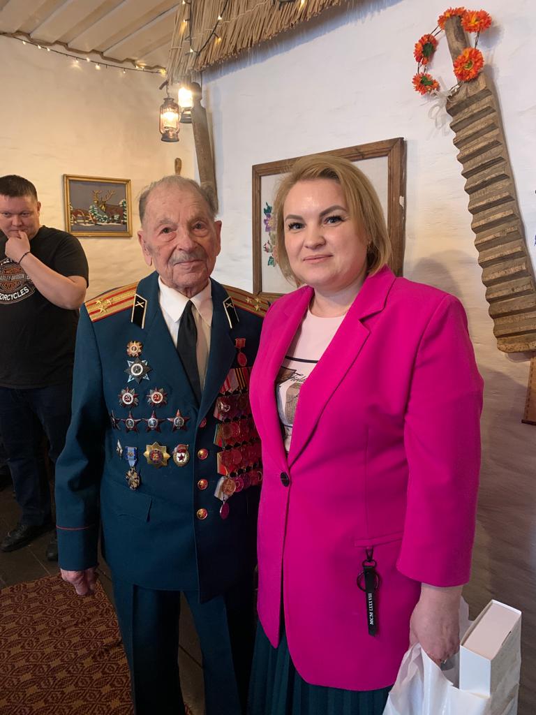 Ветеран Великой Отечественной Войны, полковник и почетный житель города Королёв - Козлов Николай Петрович отпраздновал свой 100-летний юбилей!