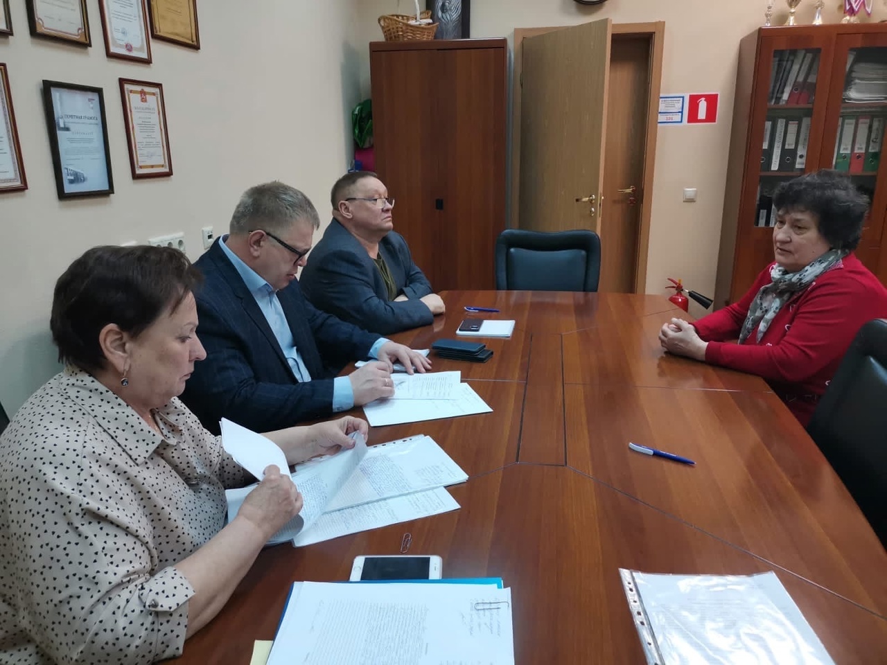 Руководитель фракции КПРФ Александр Наумов провел прием граждан в Домодедове
