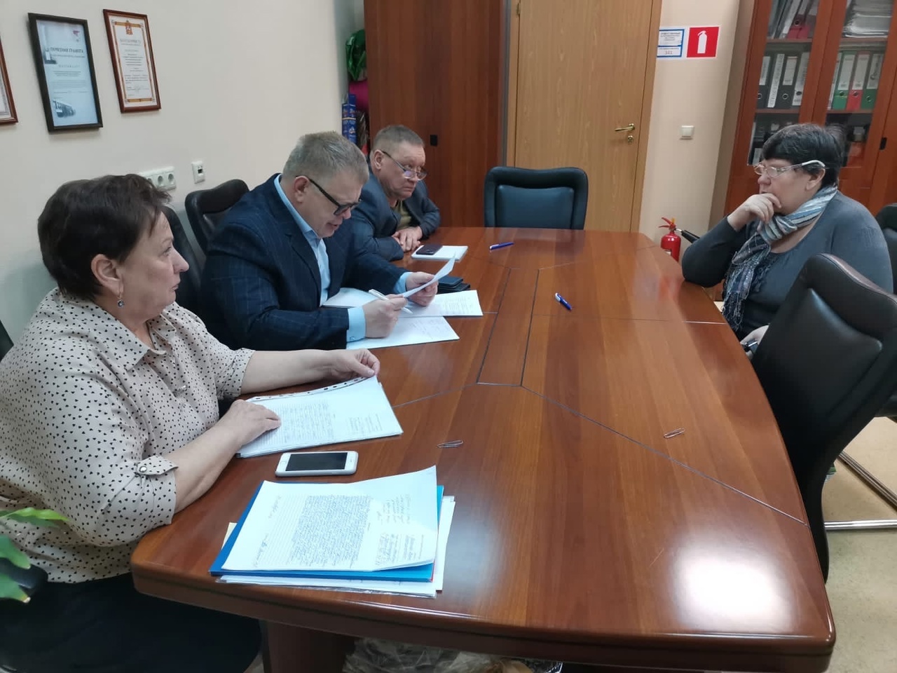 Руководитель фракции КПРФ Александр Наумов провел прием граждан в Домодедове
