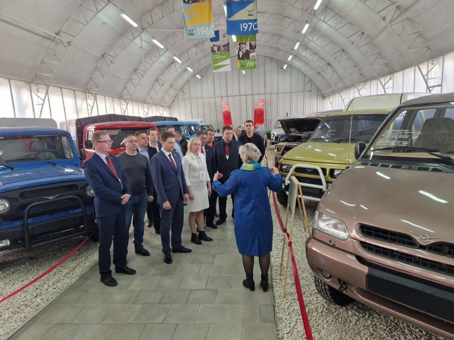Начался рабочий визит В.И. Кашина в Ульяновскую область