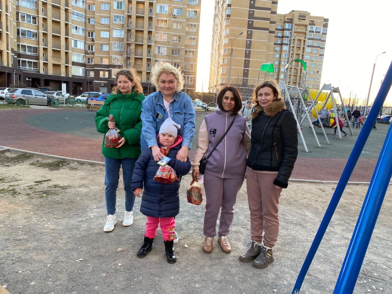В Щёлково поздравили с праздником Пасхи