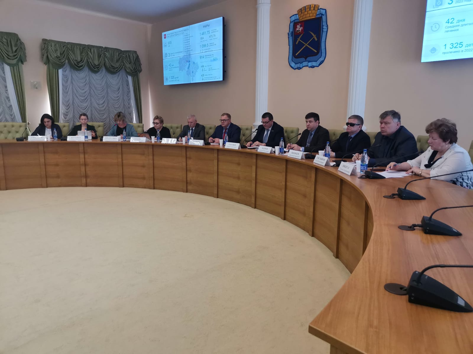 Депутаты фракции КПРФ в Московской областной Думе приняли участие в выездном заседании Комитета по социальной политике и здравоохранению в Подольске