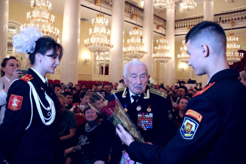 Торжественное мероприятие в Колонном зале Дома Союзов