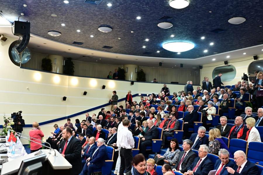 Г.А. Зюганов принял участие во внеочередном XIV Съезде Компартии Беларуси