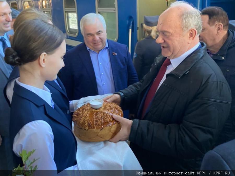 Г.А. Зюганов: Смелее в борьбе за справедливость, дружбу трудового народа и социализм
