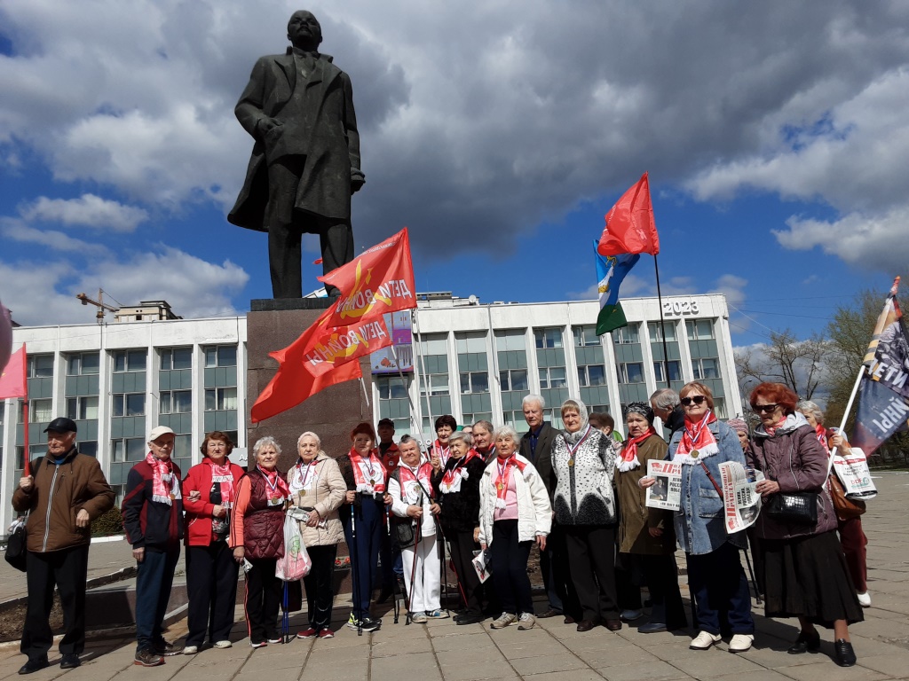 Коммунисты Одинцово отметили 153-ю годовщину со дня рождения В.И. Ленина