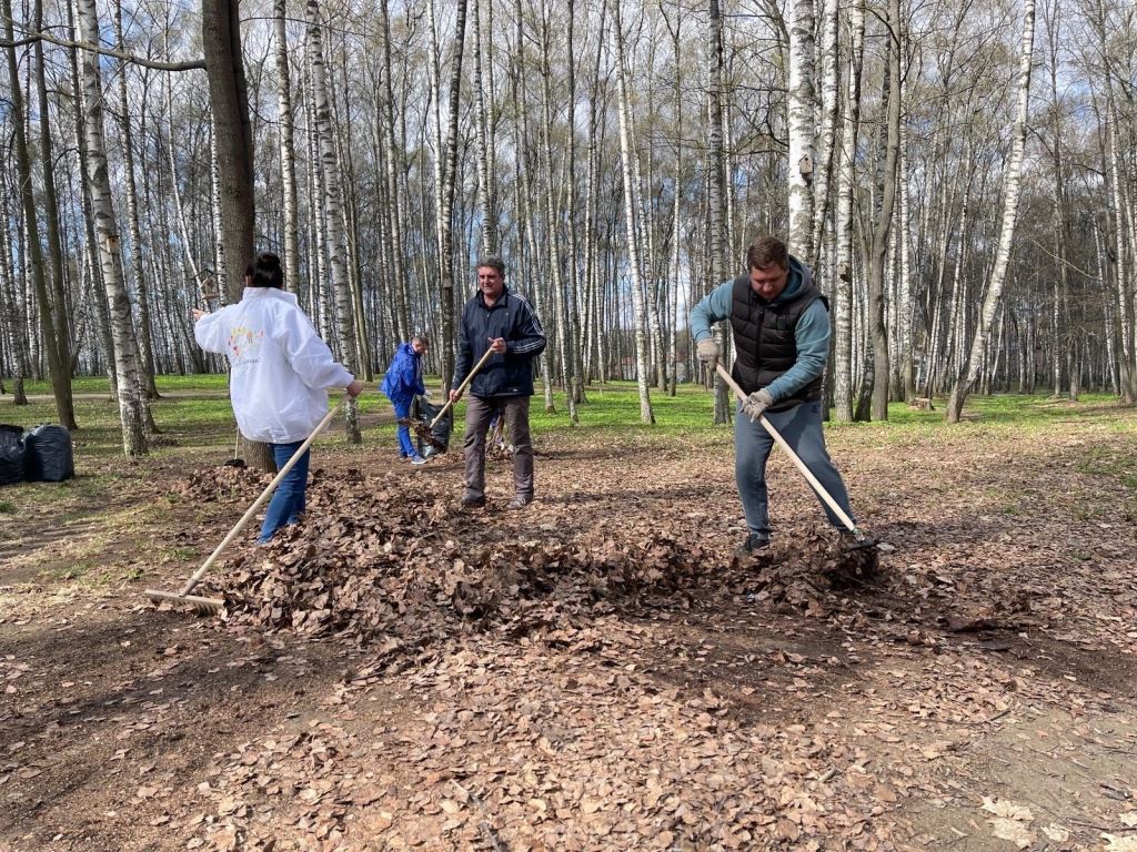 Субботник в Дмитрове