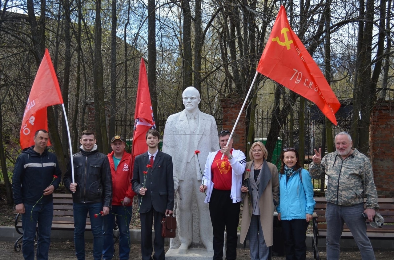 День рождения В.И. Ленина коммунисты, комсомольцы и пионеры отметили в городских округах Щёлково и Лосино-Петровский