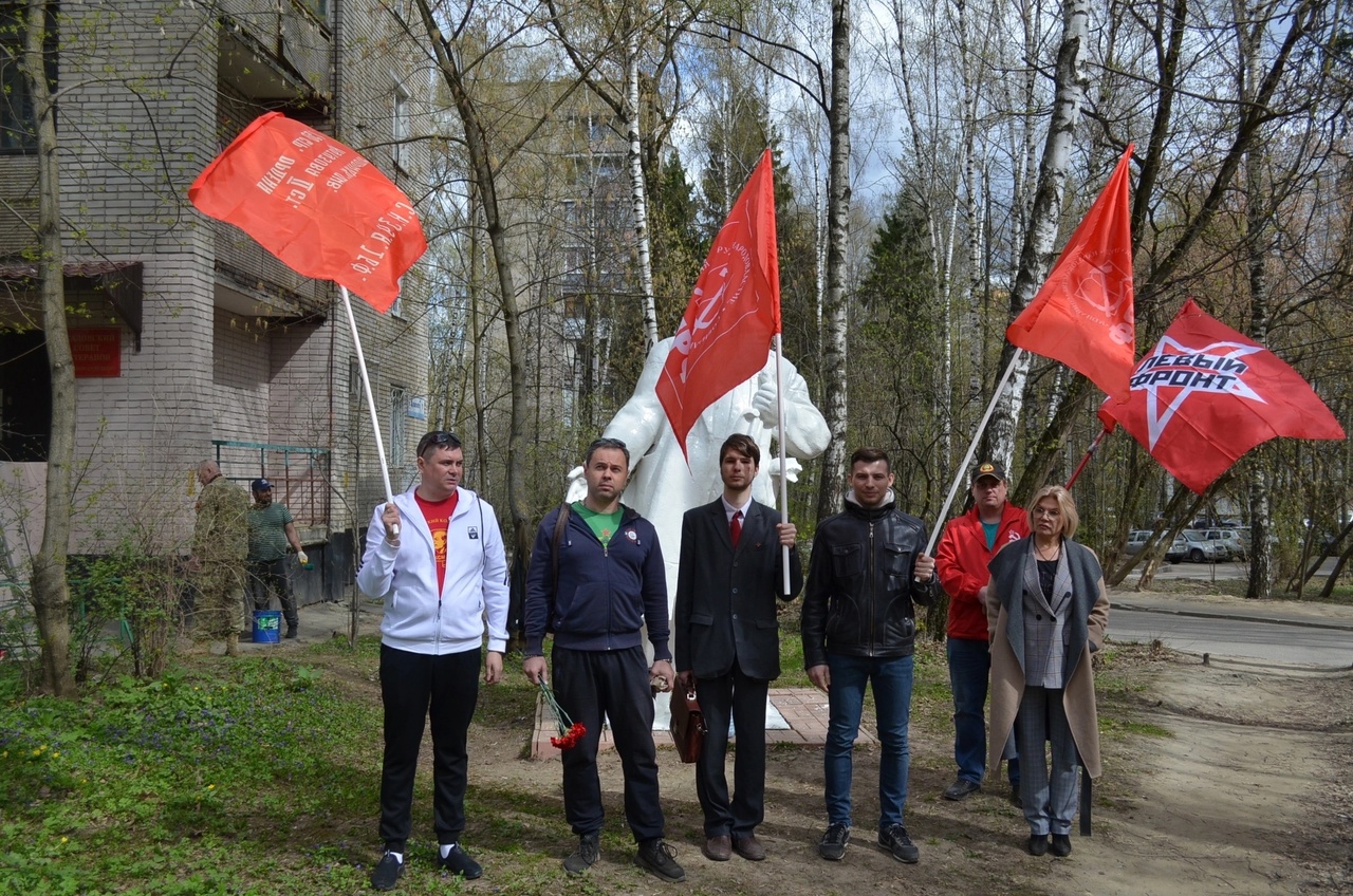 День рождения В.И. Ленина коммунисты, комсомольцы и пионеры отметили в городских округах Щёлково и Лосино-Петровский