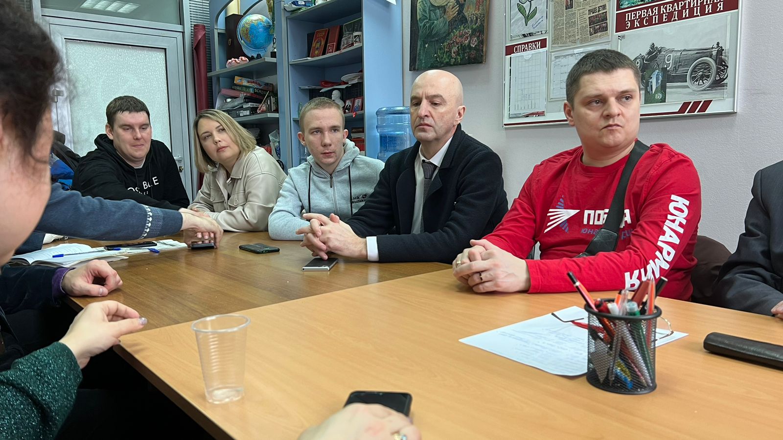 В штабе Балашихинского ГК КПРФ прошли политические занятия