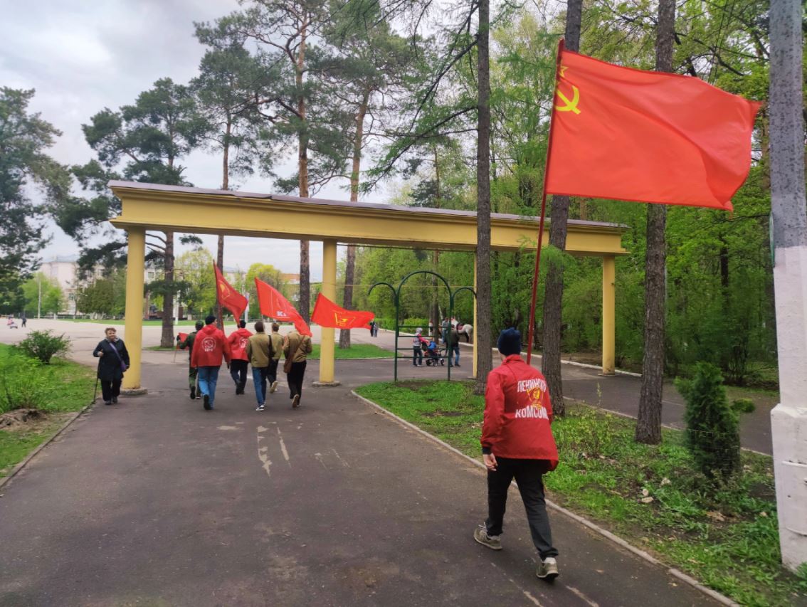 Первомайскую демонстрацию провели в Жуковском