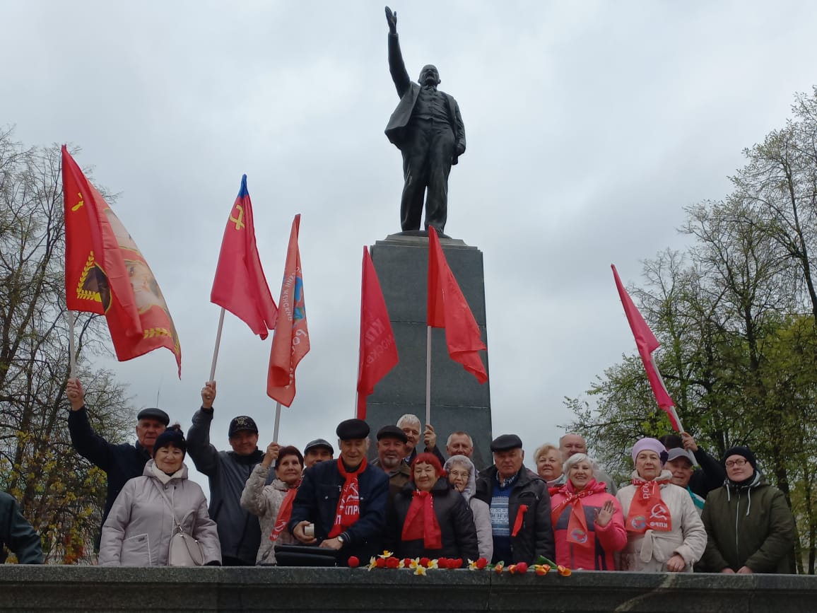 Егорьевские коммунисты отметили Первомай
