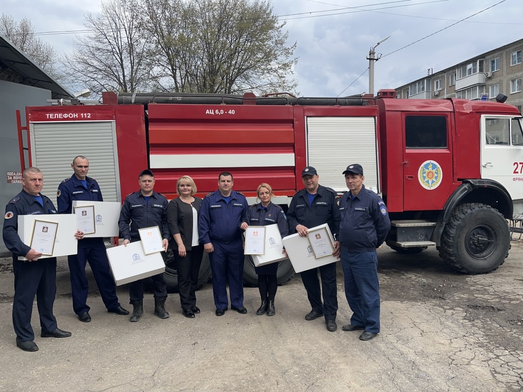 Поздравление пожарных с профессиональным праздником!