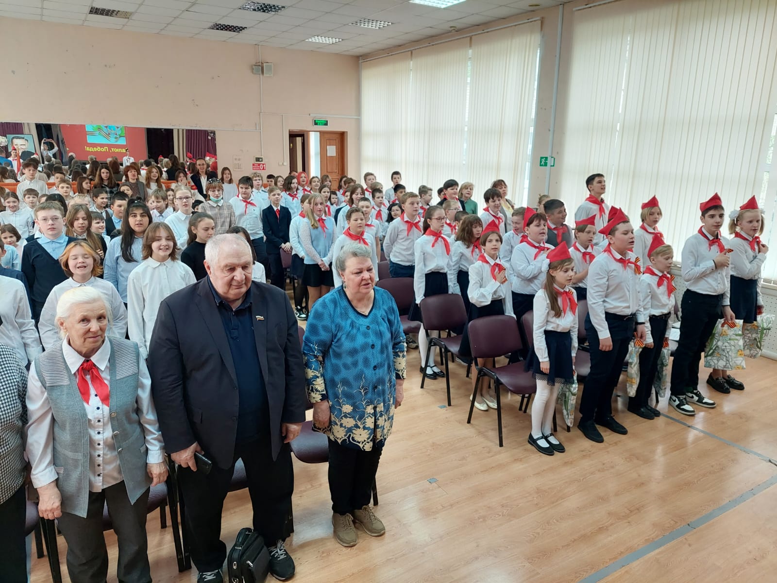 Мы скажем спасибо за то, что победу нам дали!