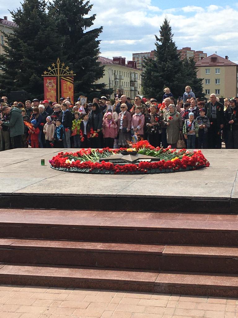 С огнем в сердцах, со слезами на глазах! День Великой Победы над фашизмом!