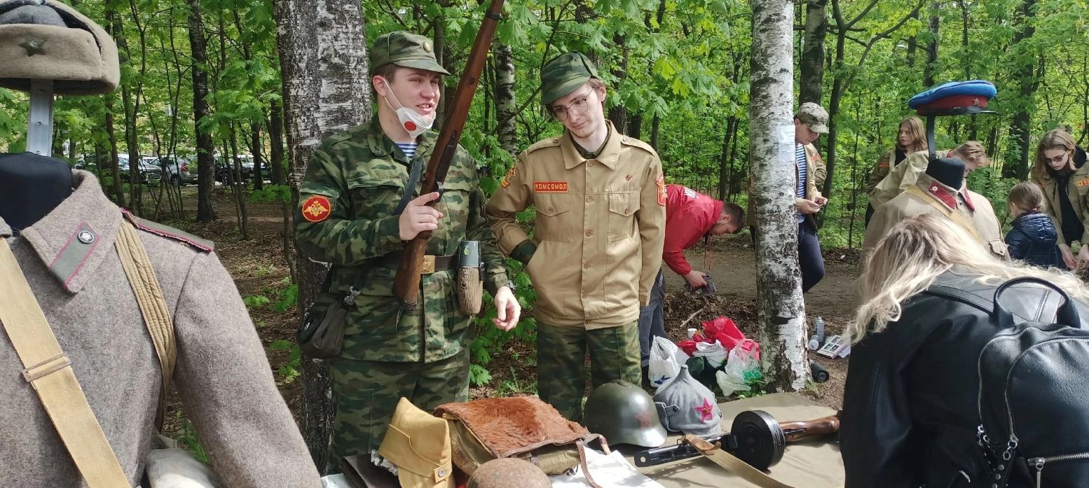 В Подмосковье начали проводить патриотический обучающий проект «Знамя нашей Победы»