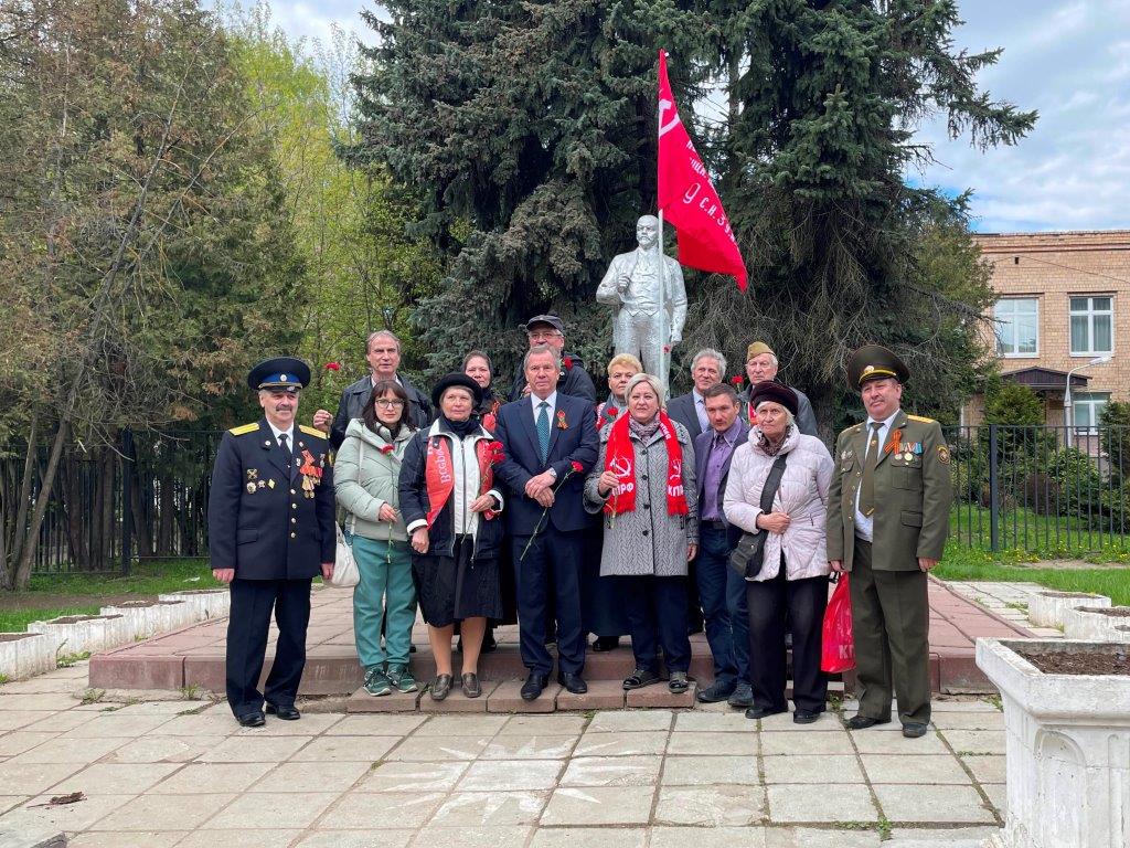 Коммунисты Солнечногорского ГК КПРФ отметили 78-ю годовщину победы в Великой отечественной войне