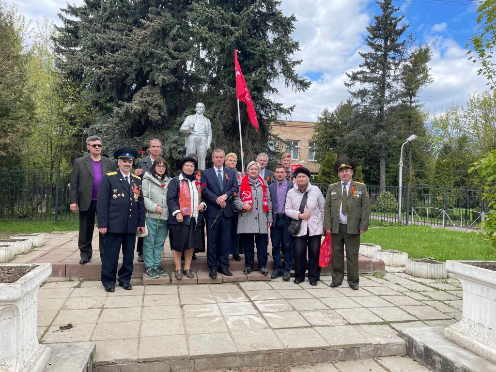 Коммунисты Солнечногорского ГК КПРФ отметили 78-ю годовщину победы в Великой отечественной войне