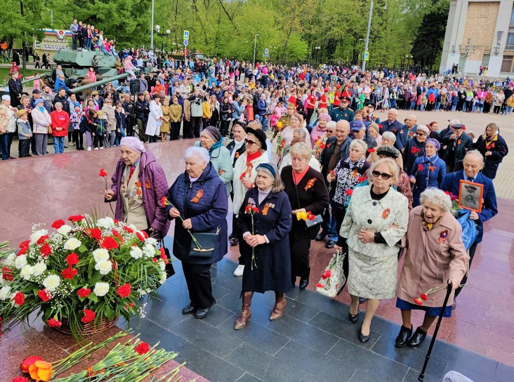 Люберецкие коммунисты отметили день Победы!