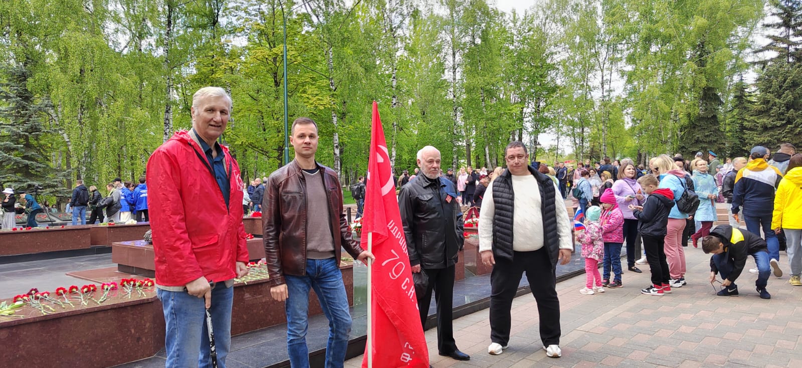 Люберецкие коммунисты отметили день Победы!