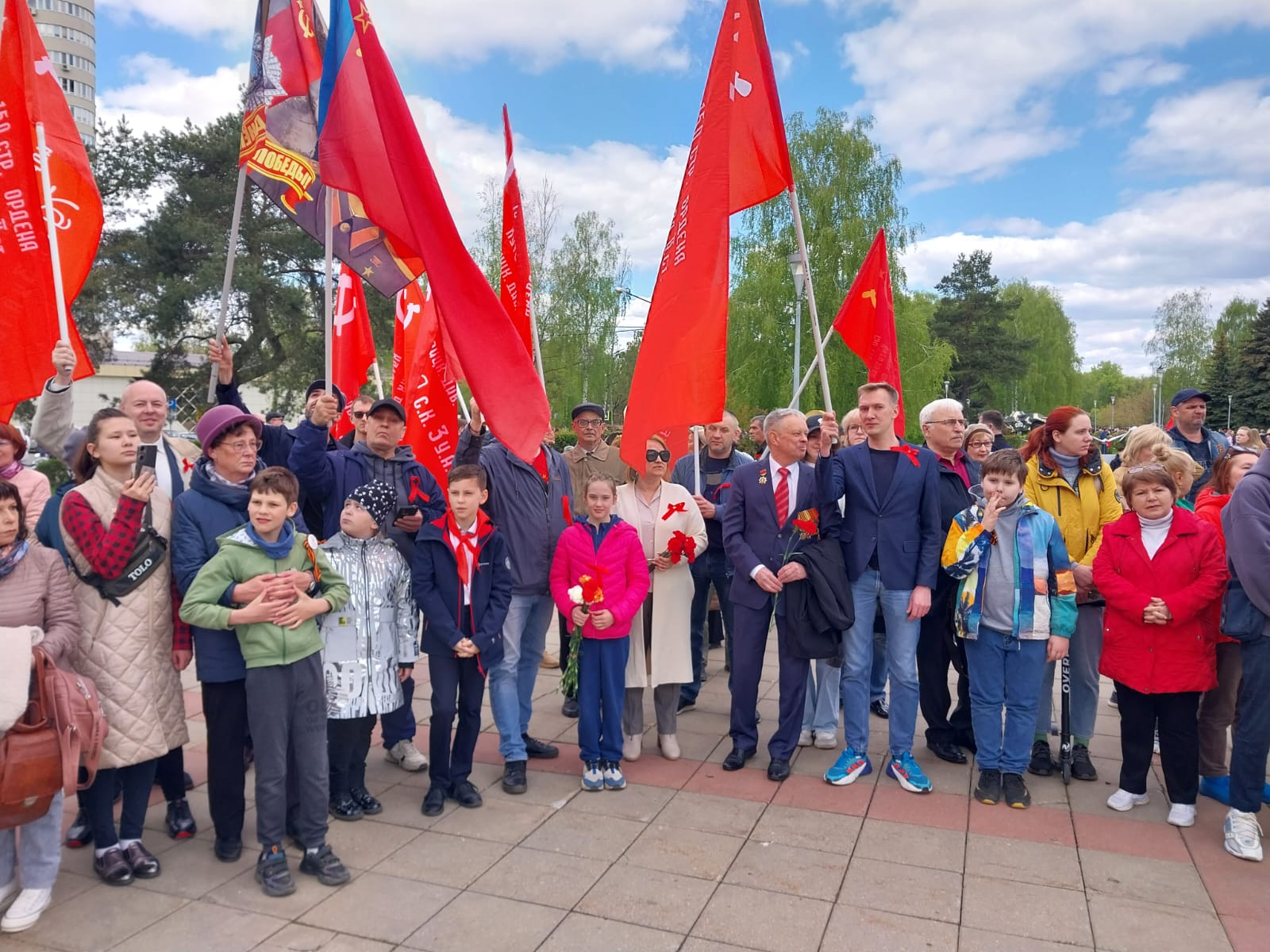 Праздничное шествие 9 мая в Королёве!