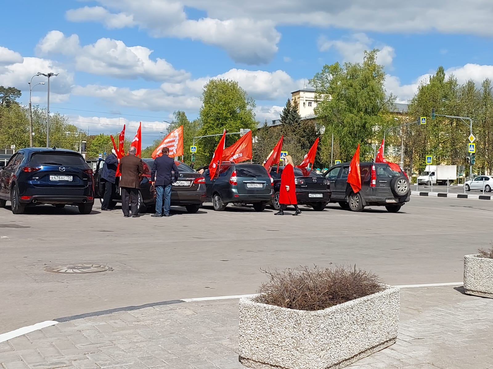 Автопробег коммунистов в г.о. Пушкинский