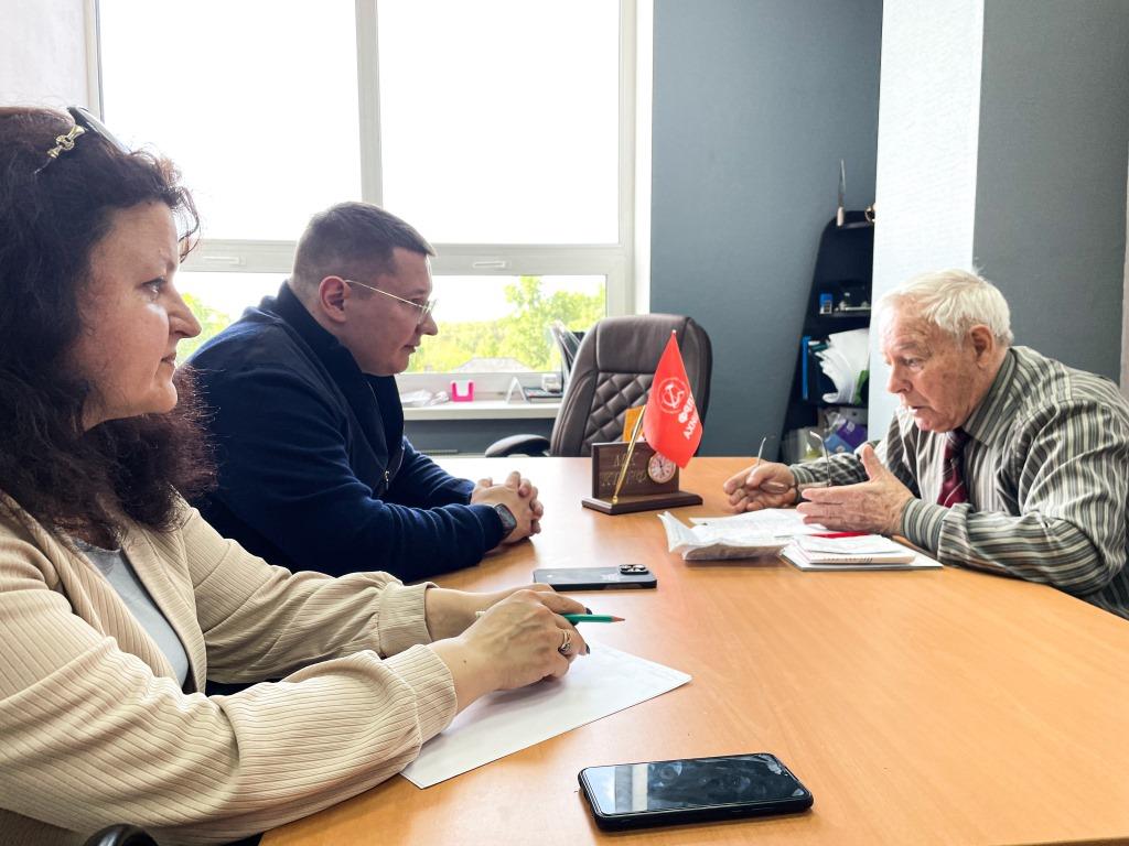 Депутат Мособлдумы от КПРФ Марк Черемисов провёл приём граждан в г.о. Балашиха