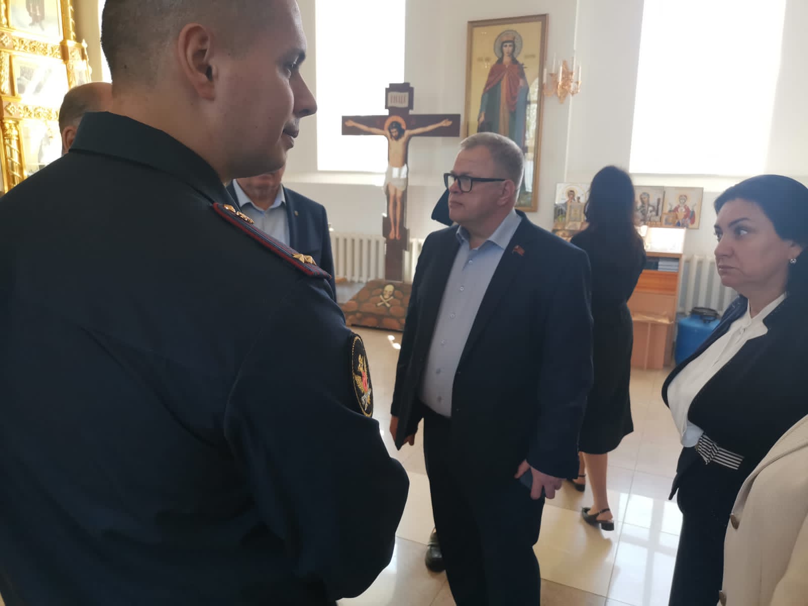 Руководитель фракции КПРФ в Мособлдуме Александр Наумов принял участие в выездном заседании Комитета по вопросам государственной власти и региональной безопасности областного парламента и УФСИН России по Московской области