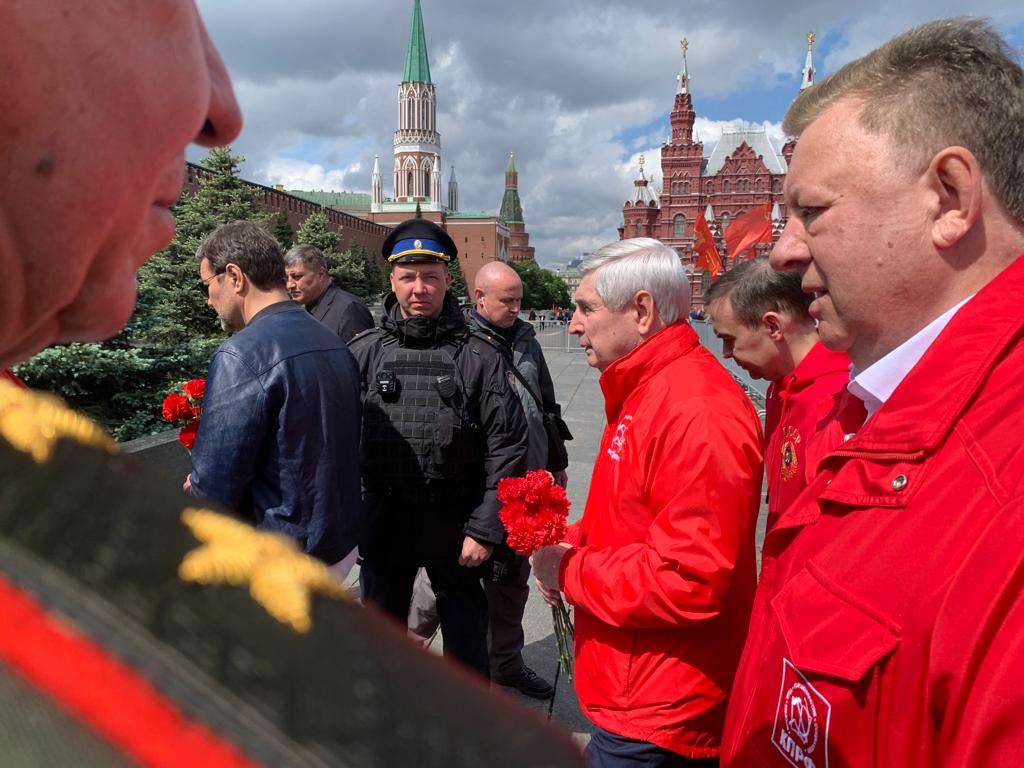 На Красной площади в Москве прошла торжественная линейка, посвященная 101-й годовщине пионерии