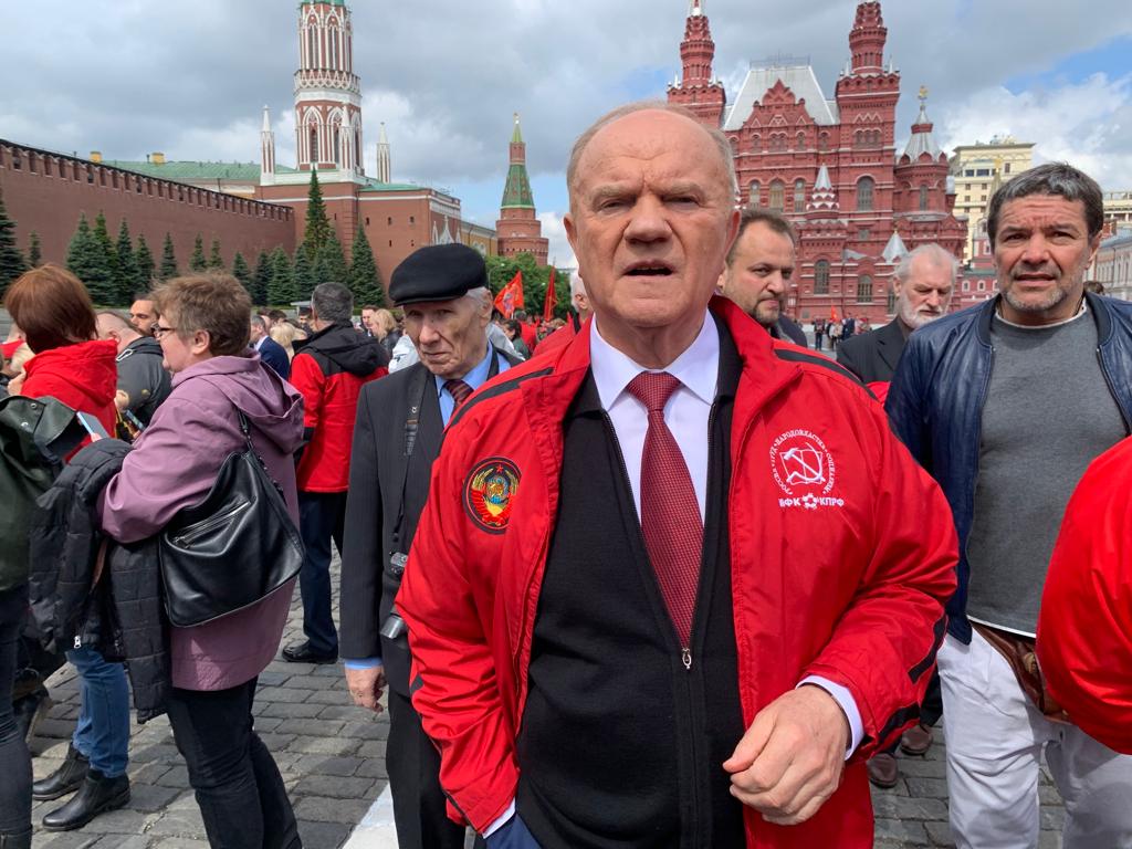 На Красной площади в Москве прошла торжественная линейка, посвященная 101-й годовщине пионерии