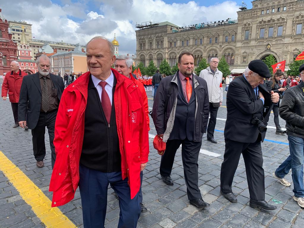 На Красной площади в Москве прошла торжественная линейка, посвященная 101-й годовщине пионерии