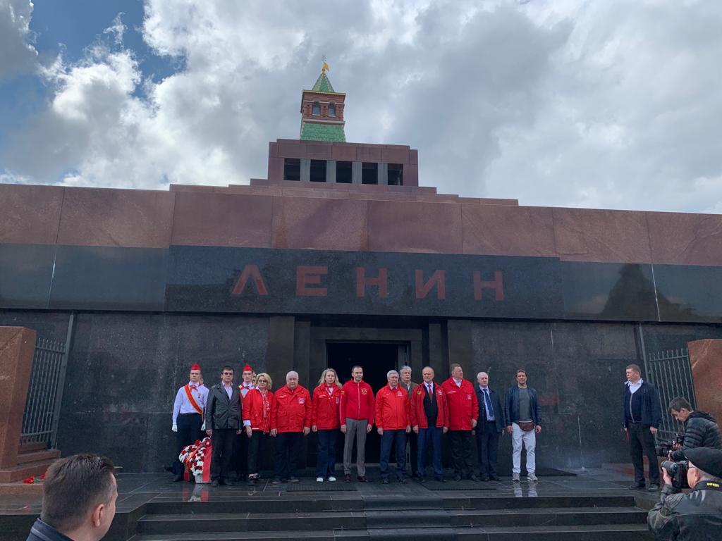 На Красной площади в Москве прошла торжественная линейка, посвященная 101-й годовщине пионерии
