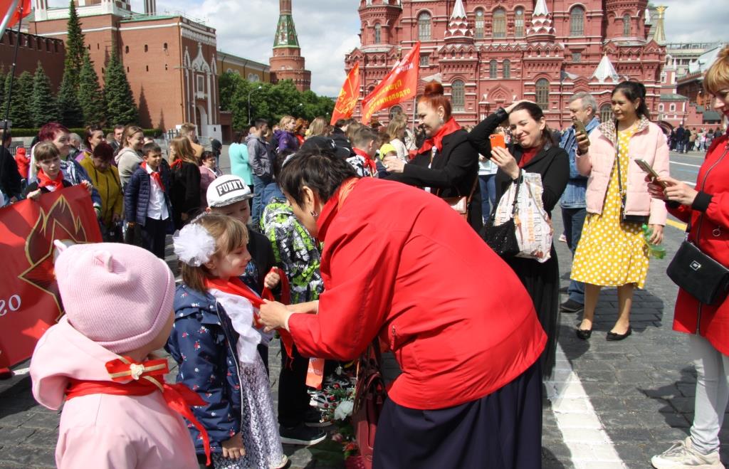 Новые ребята из г.о. Серпухов влились в ряды пионеров