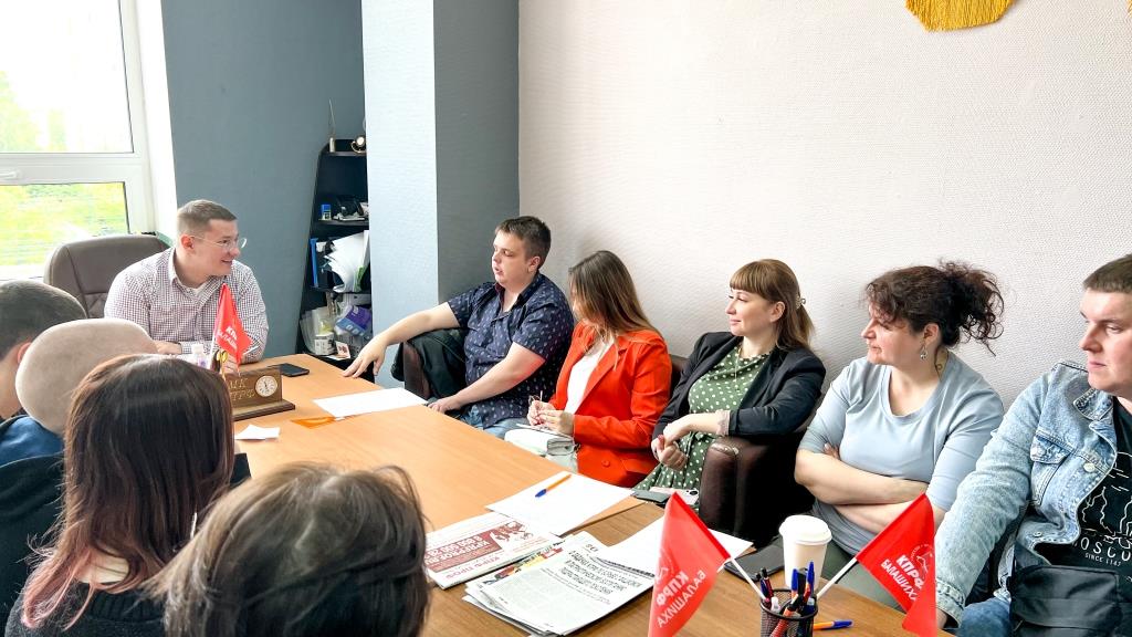 Еженедельное заседание актива представителей ППО Балашихинского городского отделения КПРФ