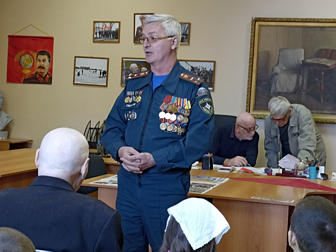 Дети в гостях у коммунистов Рузы