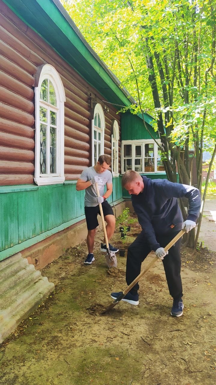 Проект «Культурный субботник» восстановил исторический сад в Доме-музее С.Н. Дурылина